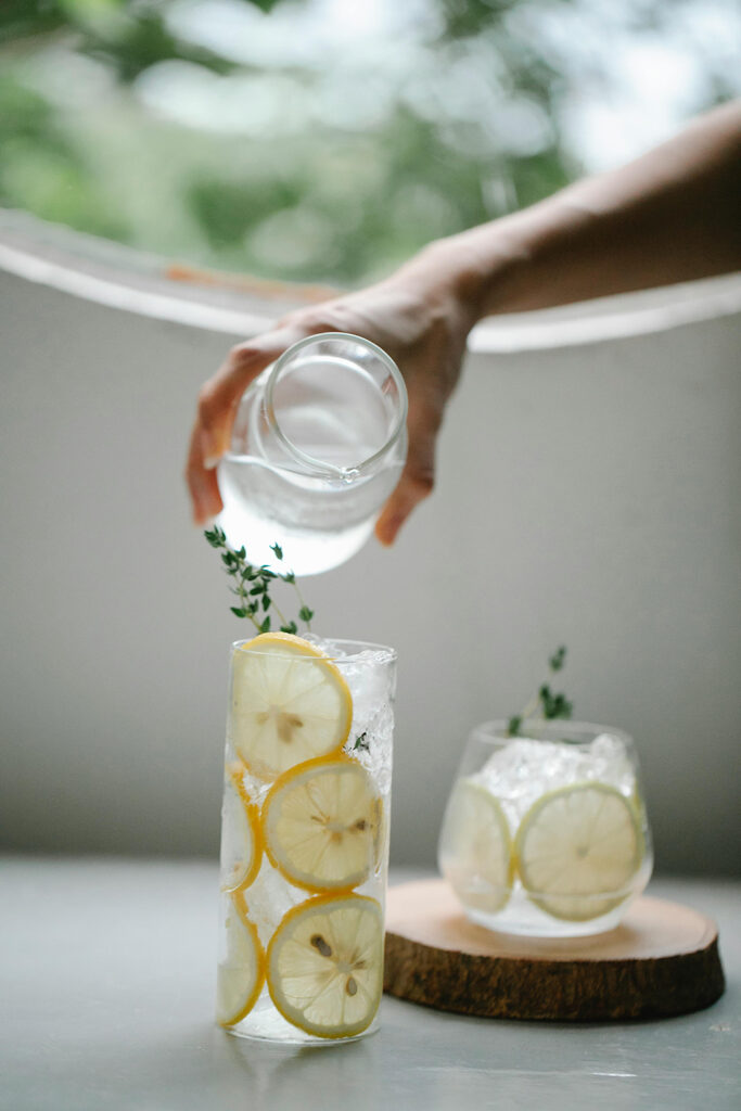 Lemon water